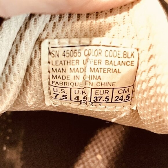 Skechers Shoes Womens Size 7.5 Black Leather Comfort Walking Athletic 45055 Y2K - Picture 14 of 16